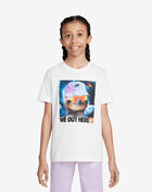 Nike Big Kids' Astro Sloth Graphic T-Shirt  HQ3228-100 White 1