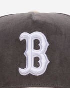 Boston Red Sox Pro Pinch Suede Two Tone Snapback Hat