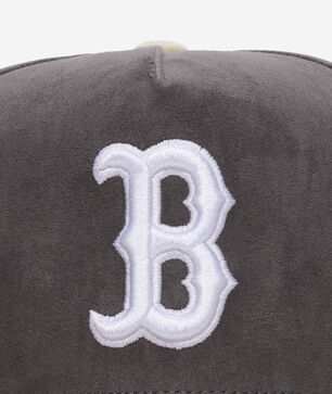 Boston Red Sox Pro Pinch Suede Two Tone Snapback Hat