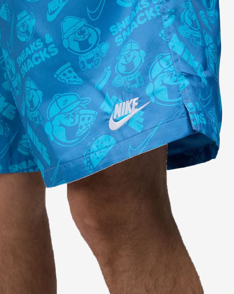 Nike Club AOP Flow Shorts IB8256-489 Blue 3