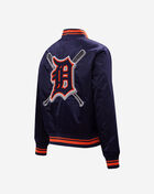 Detroit Tigers Mash Up Rib Satin Jacket