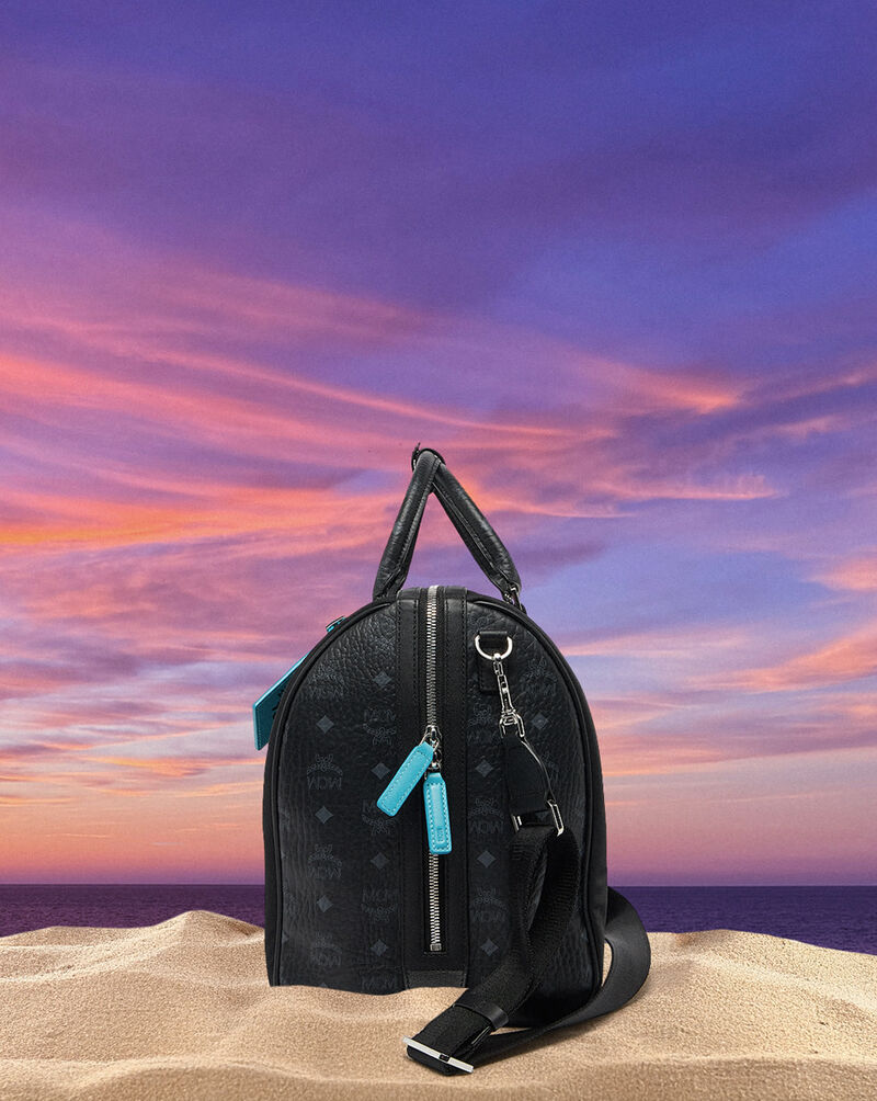 MCM MCM X SNIPES Large Ottomar Weekender Bag MMVFSTT06BK001 Black 4