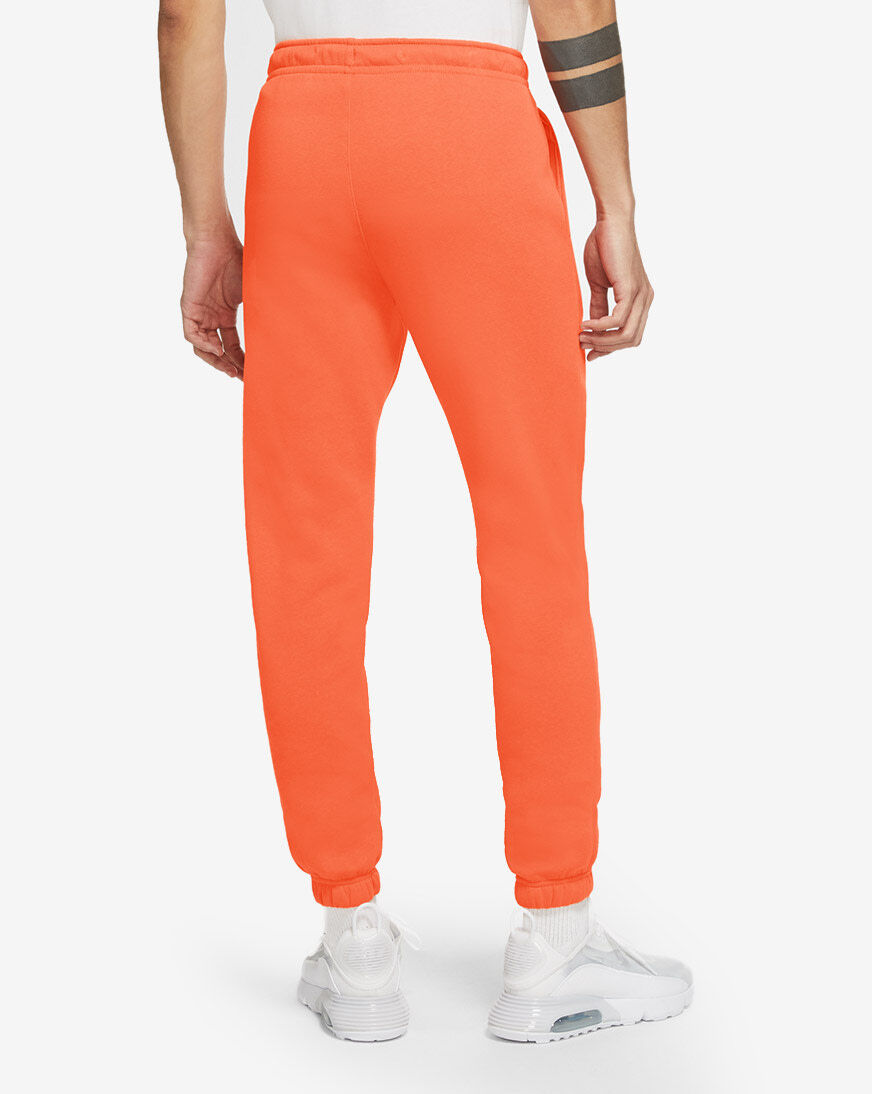 nike sportswear club fleece joggers orange