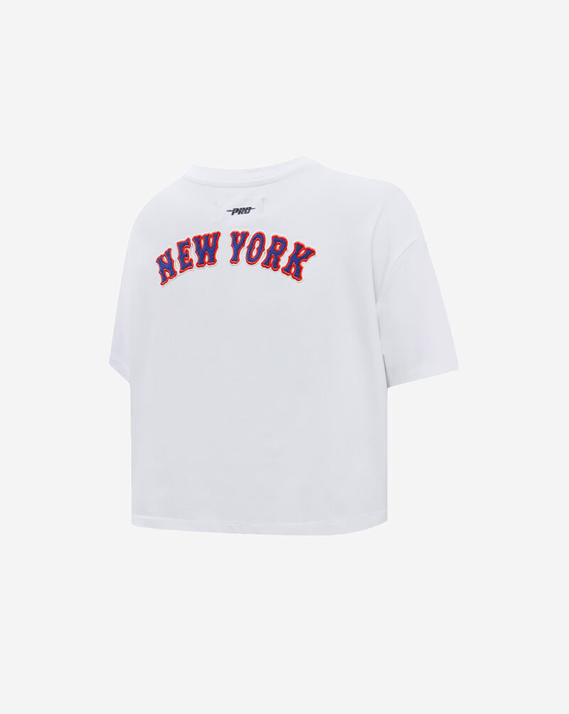 PRO STANDARD New York Mets Classic Boxy Tee LNMA34576-WHT White 3