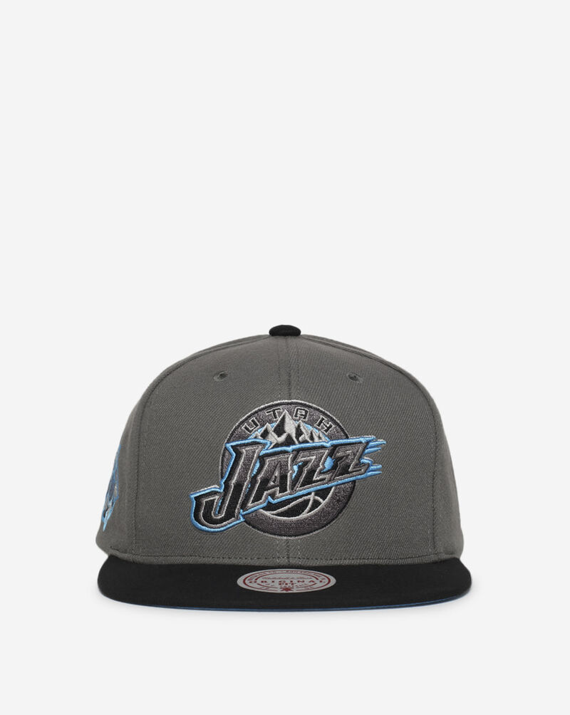 Utah Jazz Storm Front Snapback Hat