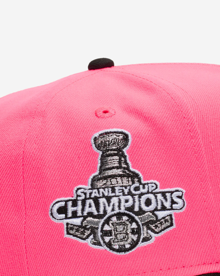 【匿名配送】キャップ PINK #8770 Shop New Era 9Fifty Boston Bruins A-Frame Snapback Hat 71048739