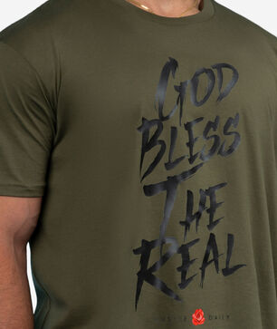 HT B - God Bless The Real Tee