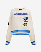 PRO STANDARD Memphis Grizzlies Retro Classic Rib Crewneck  BMGC58906-EUN cream 1