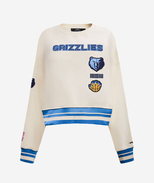 Memphis Grizzlies Retro Classic Rib Crewneck 