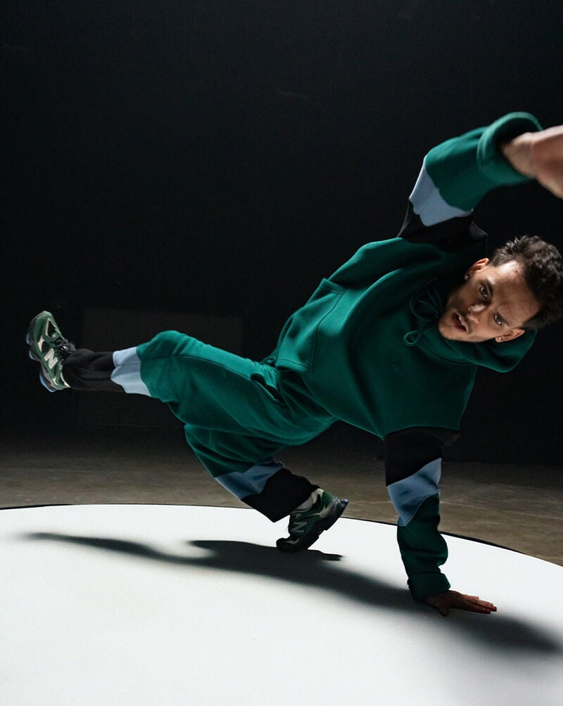 SNIPES Color Block Sweatpants SNQ124006M-MLCT Green 6