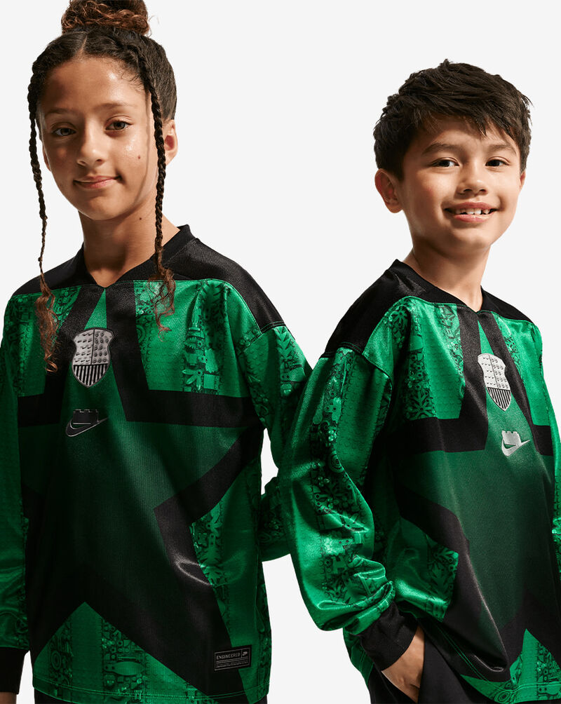 Nike Big Kids' Nike x LEGO&reg; Goalkeeper Jersey IO3128-010 Black 3