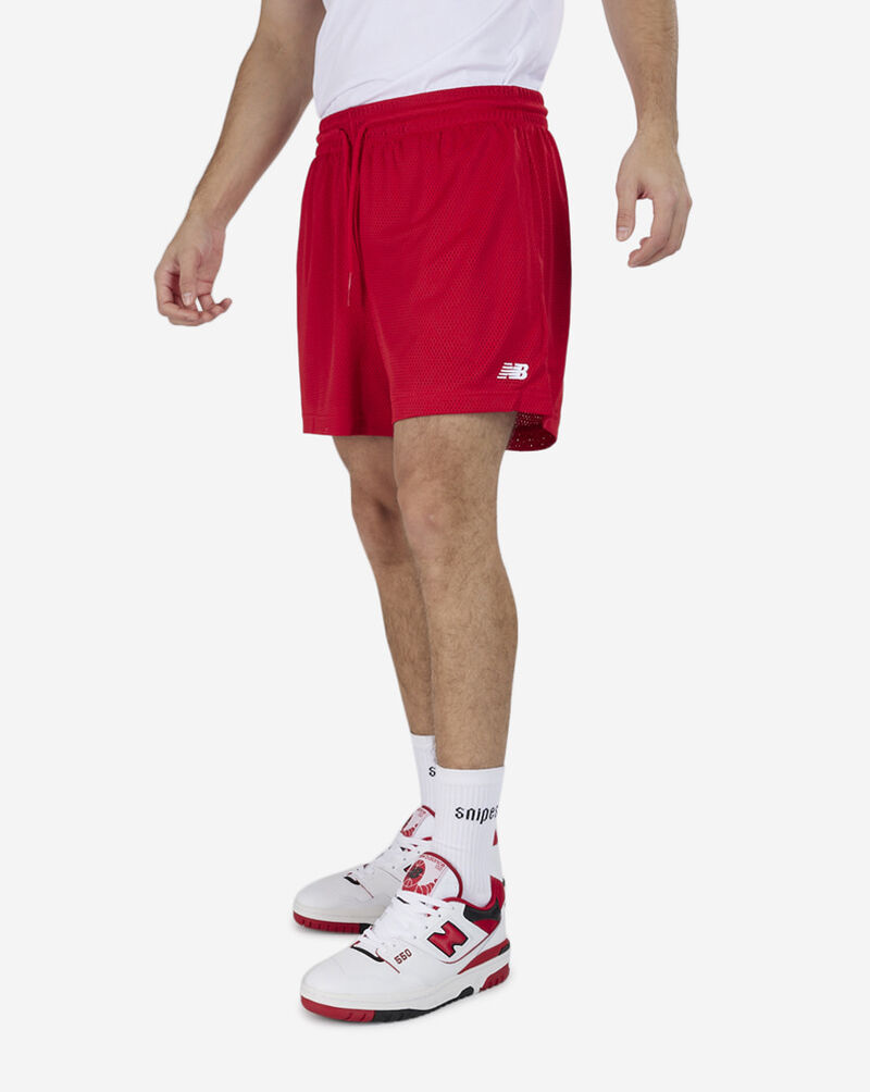 New Balance Sport Essentials Mesh Shorts MS41514-TRE Red 2