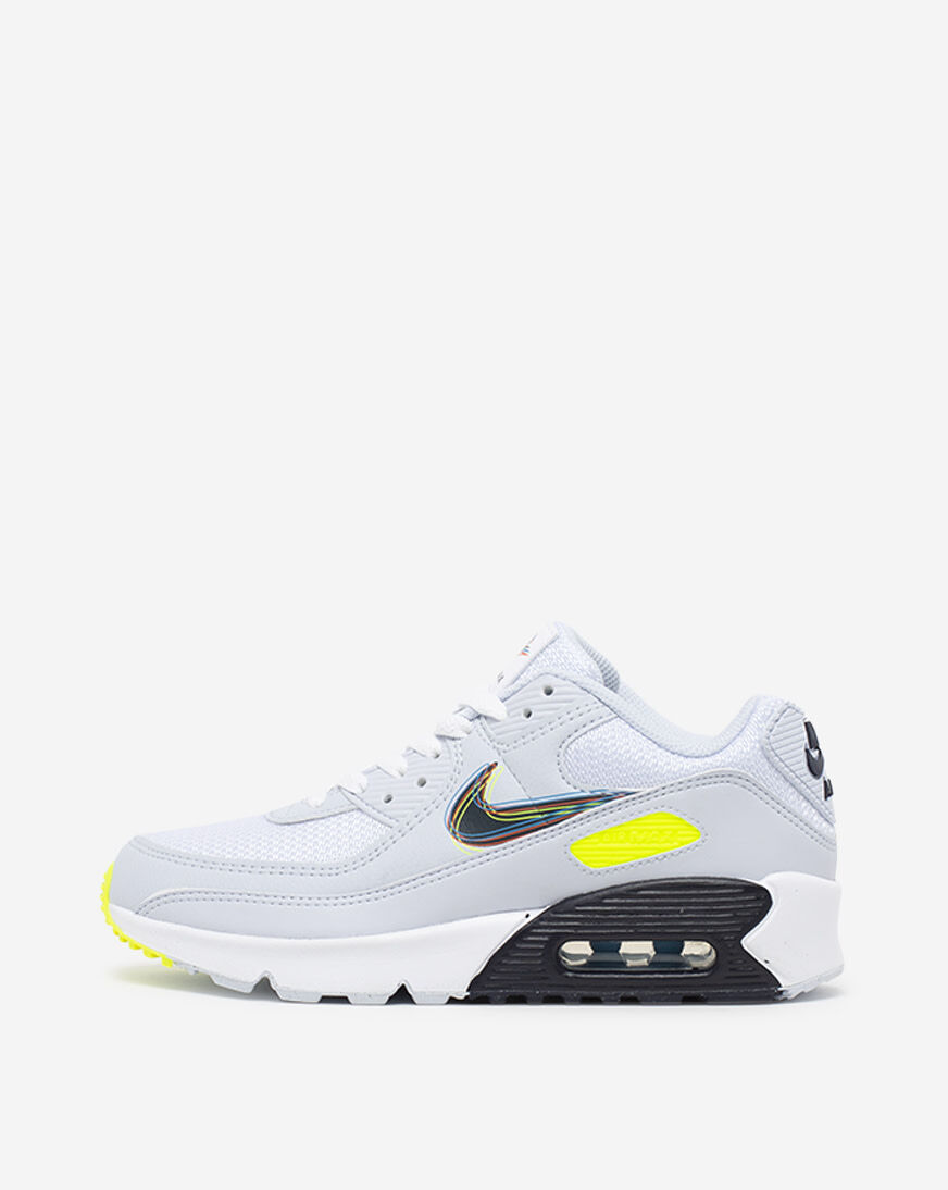 nike air max 90 white and lemon pastel