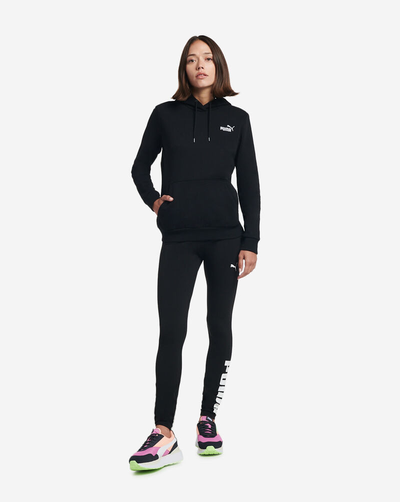 PUMA  Essential Embroidery Logo Hoodie 670004-01 Black 4