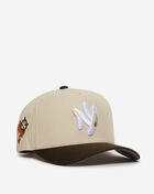 Field Grade Kurve King NY Healing 2 Tone Trucker Hat 1005897 Beige 1