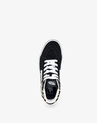 Grade School Sk8-Hi Flocked Leopard