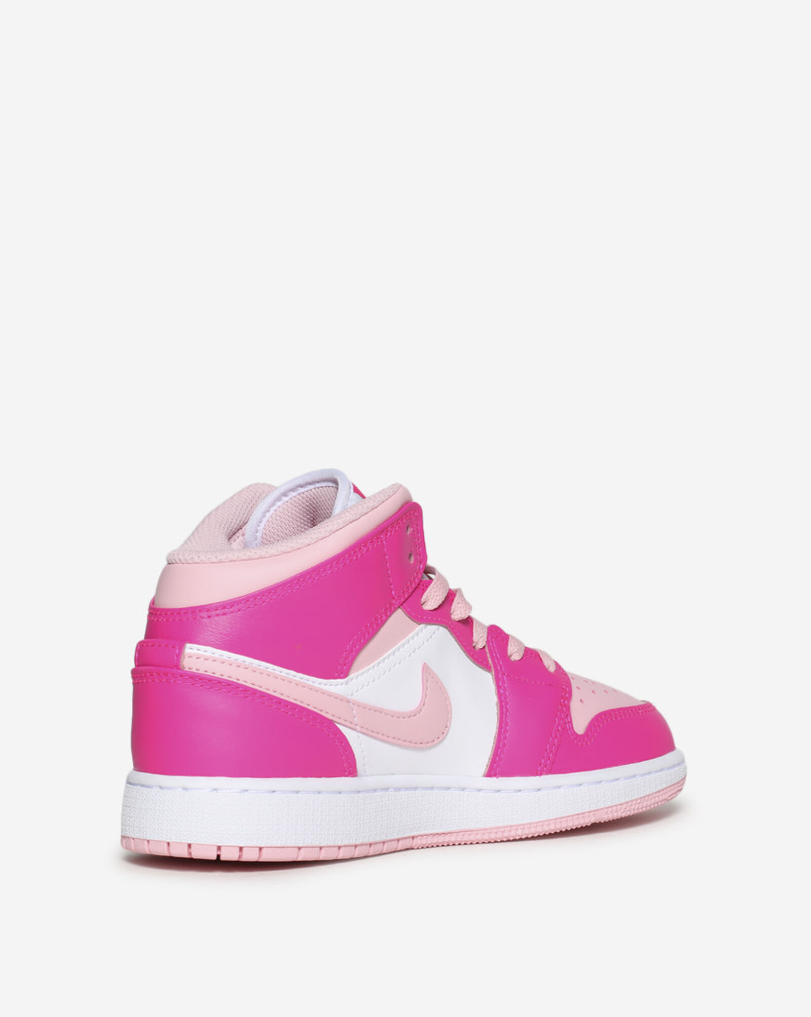snipes jordan 1 mid pink