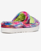 UGG Fluffita Pixelate Slide 1128211-WHT Multi 3