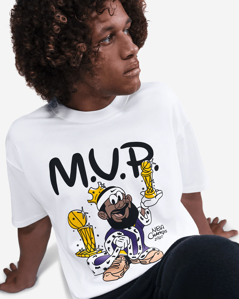 Nike LeBron "Bubble Boy" Basketball T-Shirt IH8546-100 White 3