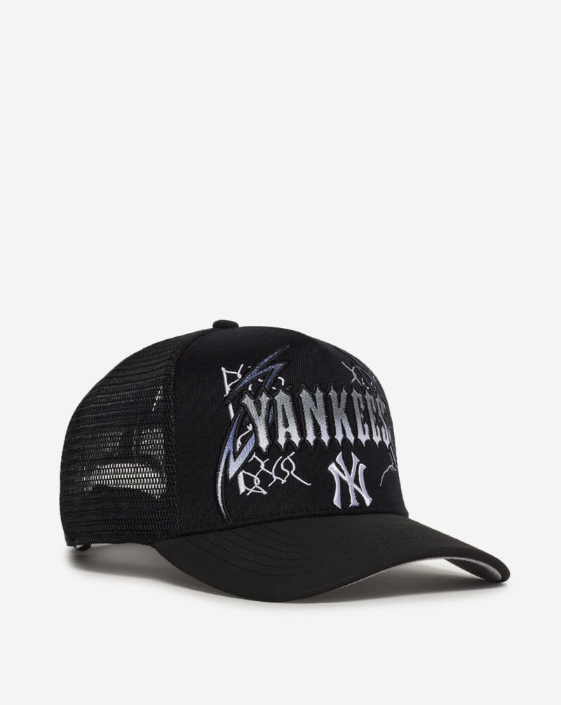 PRO STANDARD New York Yankees Breakout Wool Blend Pro Pinch Snapback Hat LNY7316658-BLK Black 1