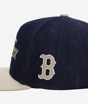 Boston Red Sox Pro Pinch Denim Chainstitch Snapback Hat