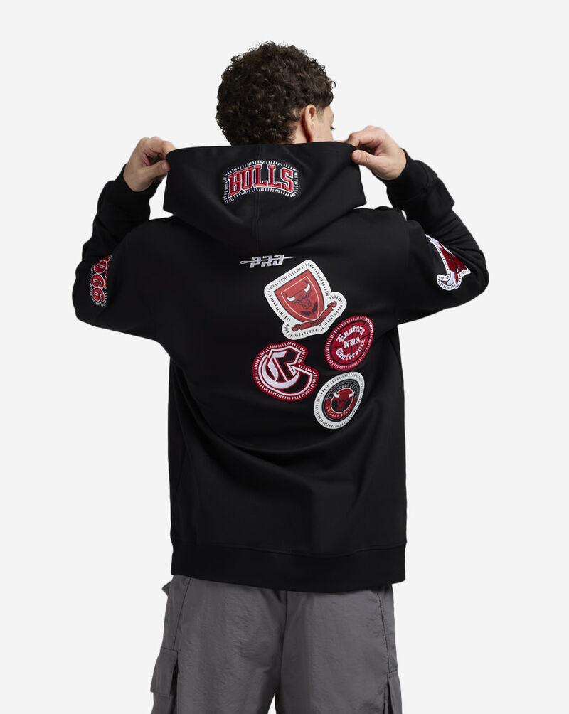 PRO STANDARD Chicago Bulls Pick Stitch Hoodie BCB5515963-BLK Black 2
