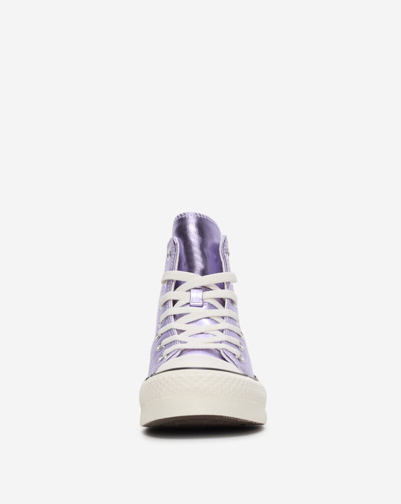 Converse Grade School Chuck Taylor All Star EVA Lift Canvas Platform A13449C Purple 3
