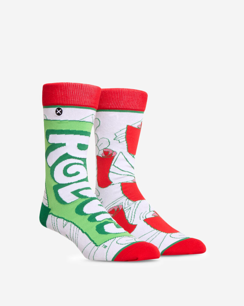 Odd Sox Fruit Roll Ups Split Crew Straight Socks 41217MONCD Multi 4