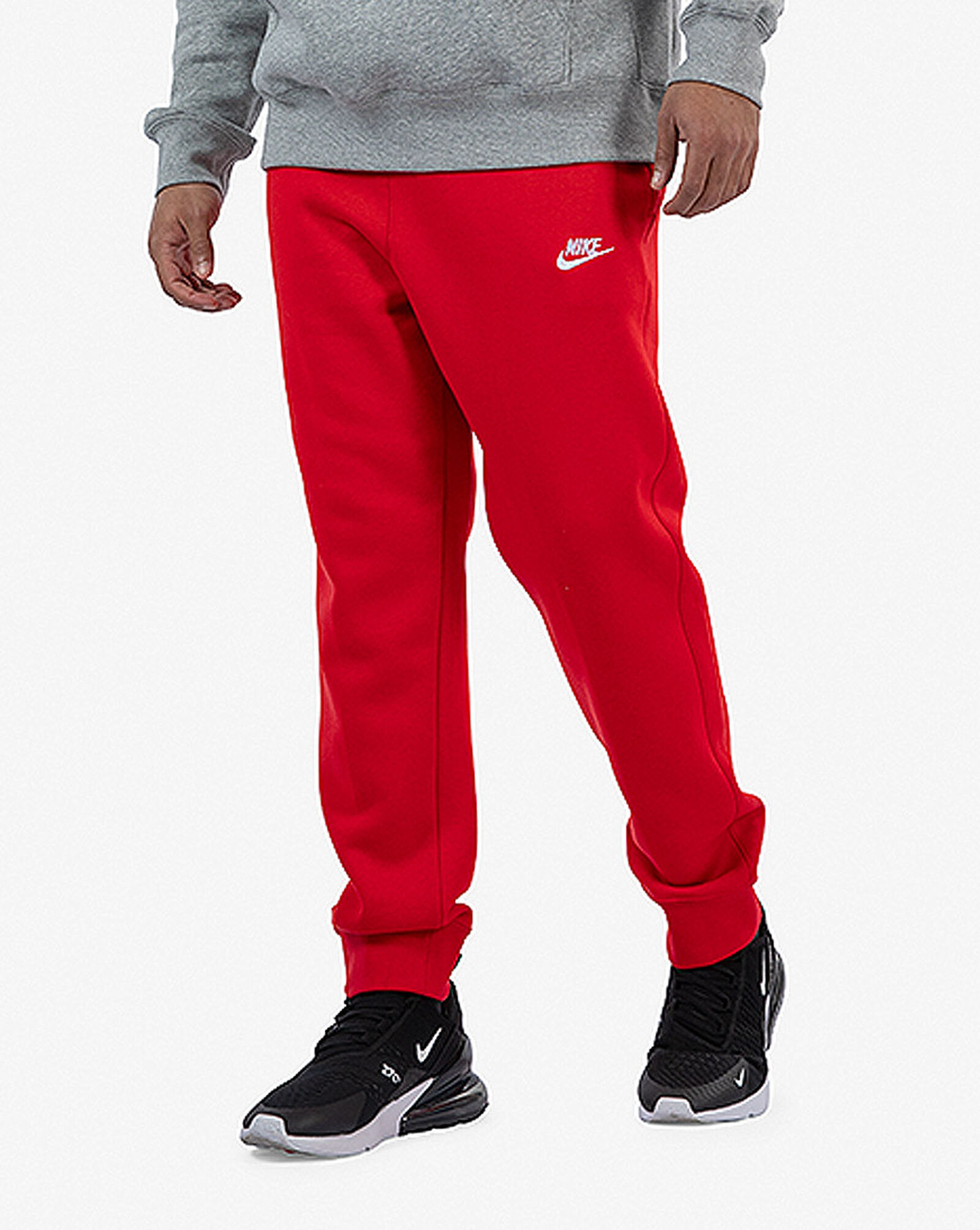 Shop Nike NSW Club Fleece Joggers BV2671657 red SNIPES USA