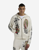 Ed Hardy Mary Full Zip Hoodie EHM13039RS-IVY cream 1