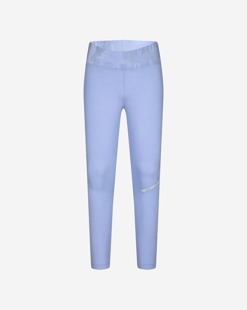 Jordan Girl's Essentials All Over Print Leggings 45B717-M60 Blue 1
