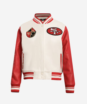 San Francisco 49Ers Retro Classic Rib Wool Varsity Jacket