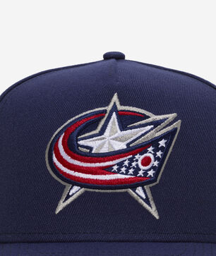 9Fifty Columbus Blue Jackets A-Frame Basic Snapback Hat 