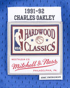 New York Knicks 91 Charles Oakley NBA Swingman Road Jersey