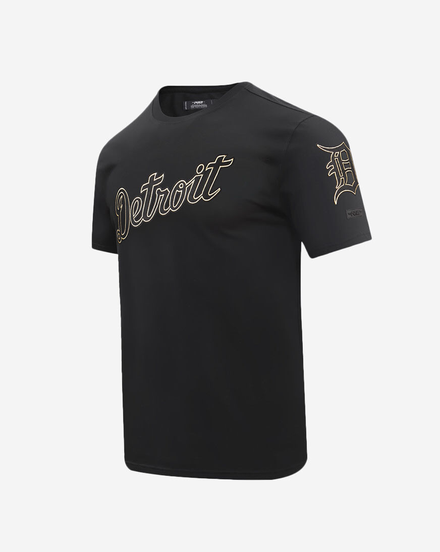 Shop PRO STANDARD Black and Gold Detroit Tigers Tee
