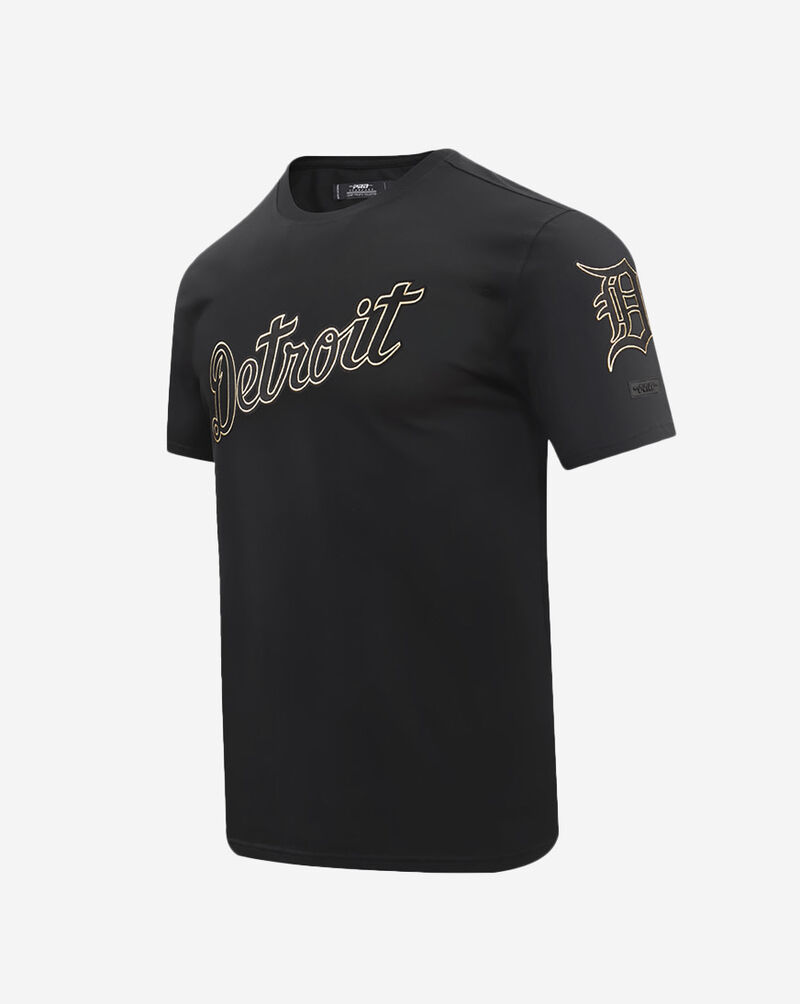 PRO STANDARD Black and Gold Detroit Tigers Tee LDT1312742-BLK Black 2