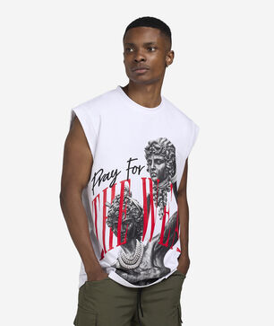 Pray For The Weak Muscle Tank