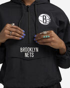 PRO STANDARD Brooklyn Nets Classic Wind Woven 1/2 Zip Jacket BBNU515453-BLK Black 3