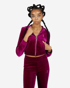 Cropped Zip Front Jacket
