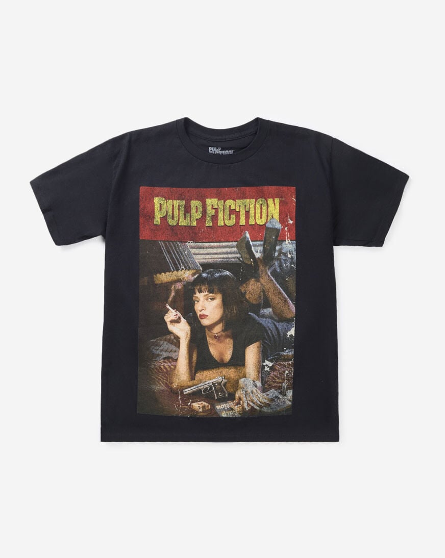 Shop Graphic Tees Pulp Fiction Tee PLF0023M1000 black | SNIPES USA