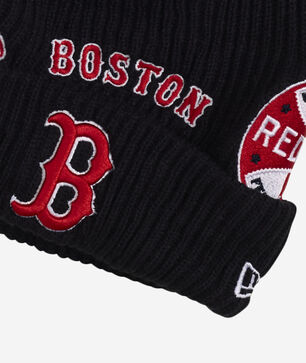 Boston Red Sox Multi Print Knit Beanie