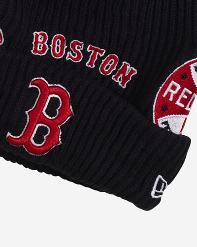 Boston Red Sox Multi Print Knit Beanie