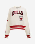 PRO STANDARD Chicago Bulls Retro Classic Fleece Crewneck BCBC56222-ERD cream 1