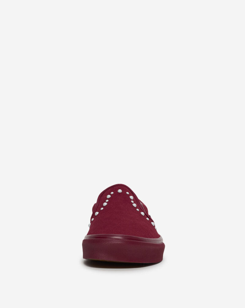 Vans Classic Slip On Pearls VN000ED2BRD Red 3