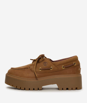 Stone Street Platform Boat Shoe