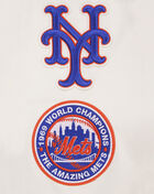 New York Mets Retro Classic Fleece Pull Over Hoodie