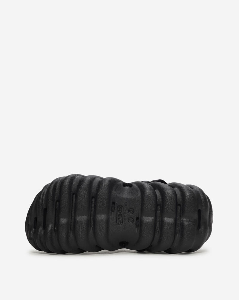 Crocs Grade School Echo Clog 208190-001J Black 6