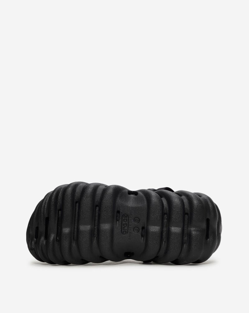 Crocs Grade School Echo Clog 208190-001J Black 6