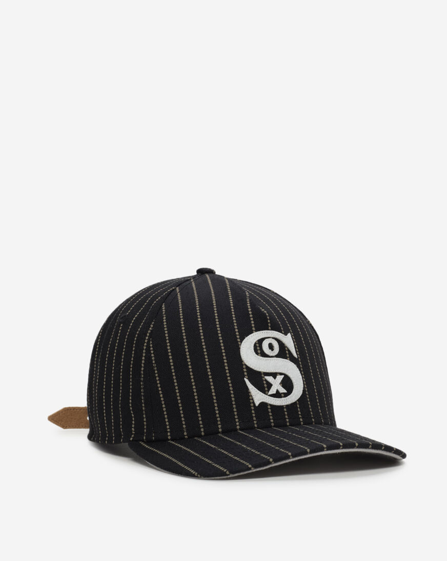 Shop New Era 9Forty Chicago White Sox A-Frame Dotted Pinstripe