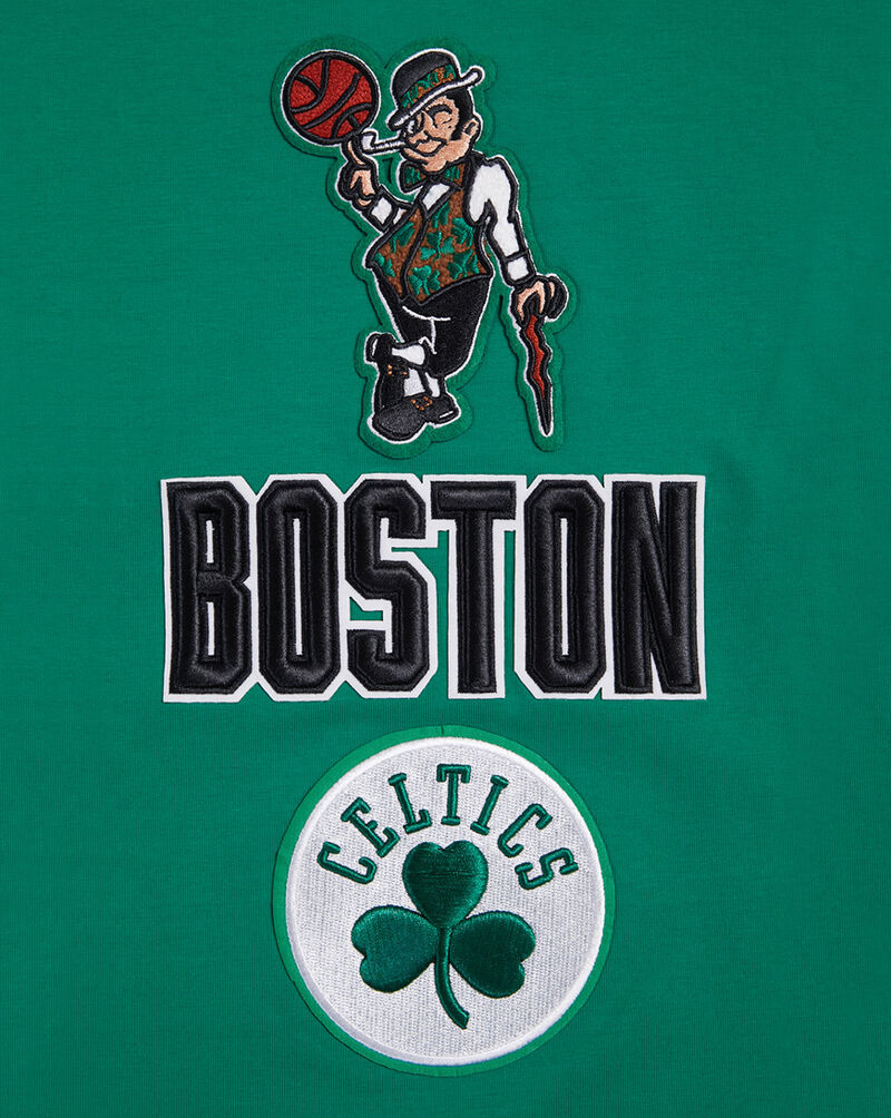 PRO STANDARD Boston Celtics Retro Classic Striped Tee BBC155847-KGR Green 2